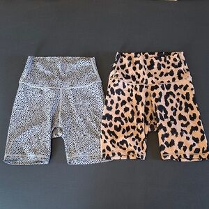 ALLFENIX Animal Print Bike Shorts Bundle